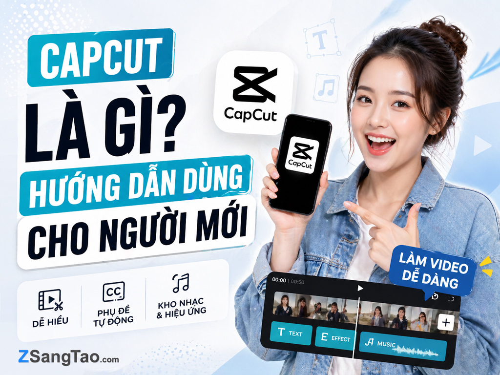 CapCut là gì? Hướng dẫn dùng CapCut cho người mới làm video
