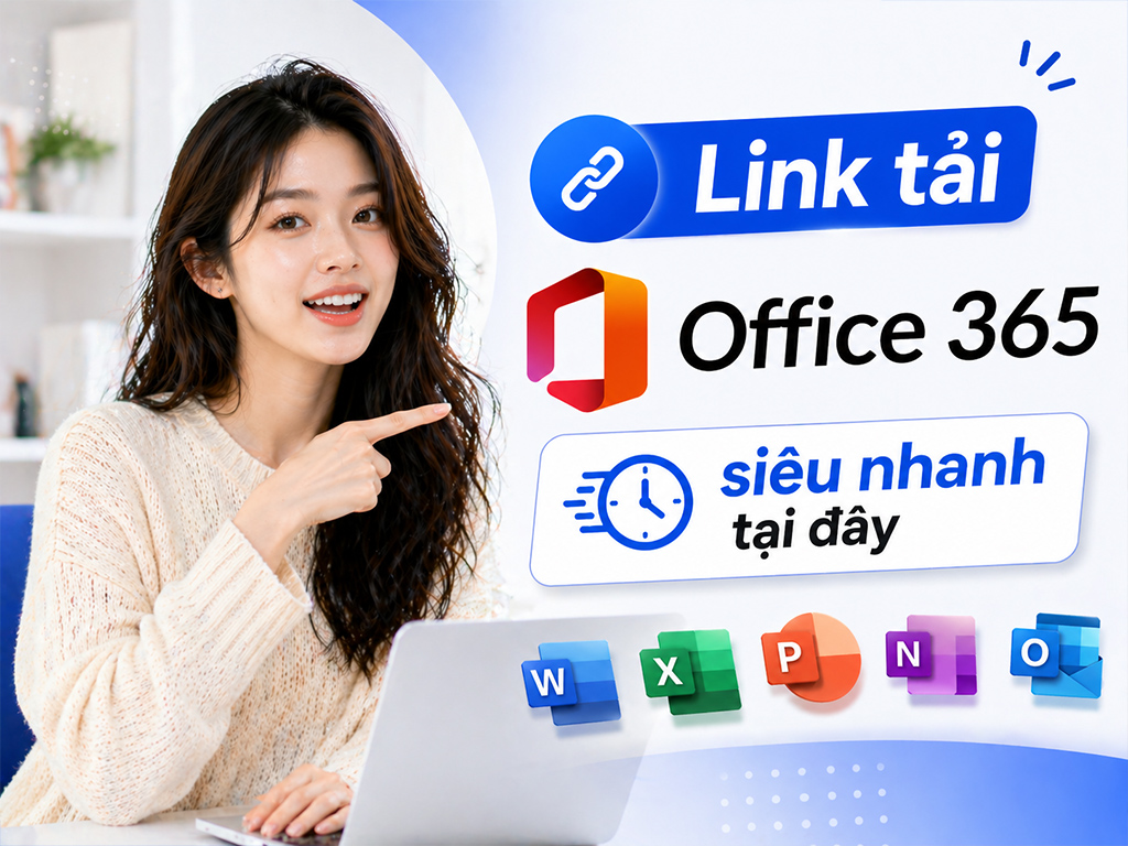 Link tải Office 365 siêu nhanh